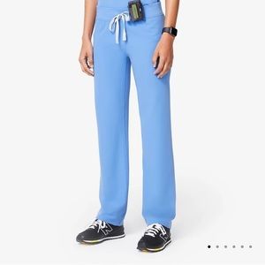 Figs Livingston Scrub Pant in Ceil Blue, ST